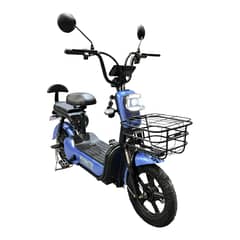Bicicleta Eléctrica 350watts35km Azul