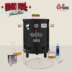 Combo Día del Padre: Barril Asador 20 lb + Personalizado + Accesorios