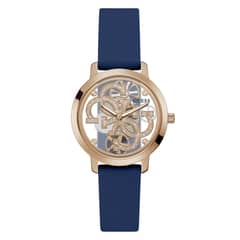 Reloj Mujer QUATTRO CLEAR. Reloj Silicona Azul GW0452L1