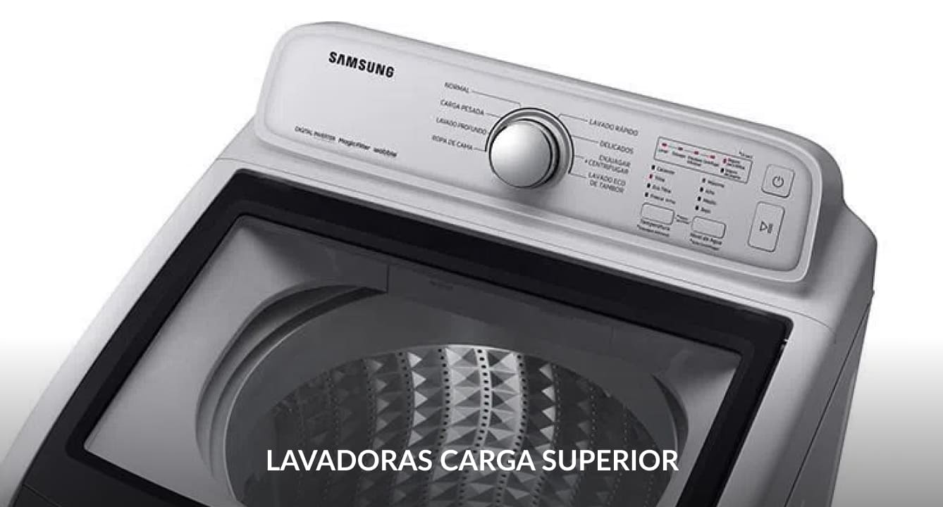 Descubre lavadoras carga superior