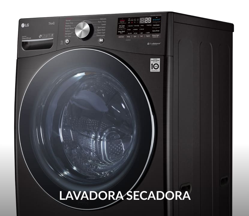 Descubre lavadoras secadoras