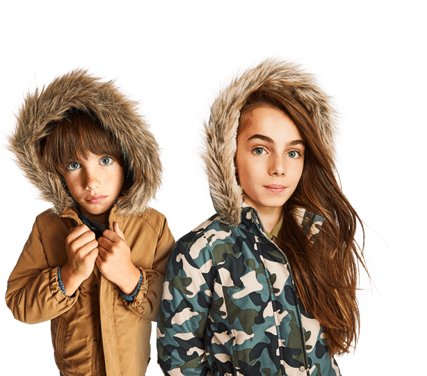 Abrigos niños falabella