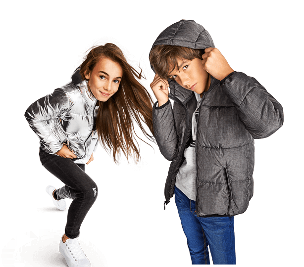 Abrigos niños falabella