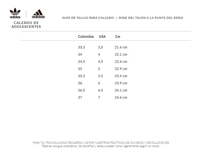 No autorizado innovación Lágrima Adidas Colombia Guia De Tallas Store, 55% OFF | eaob.eu