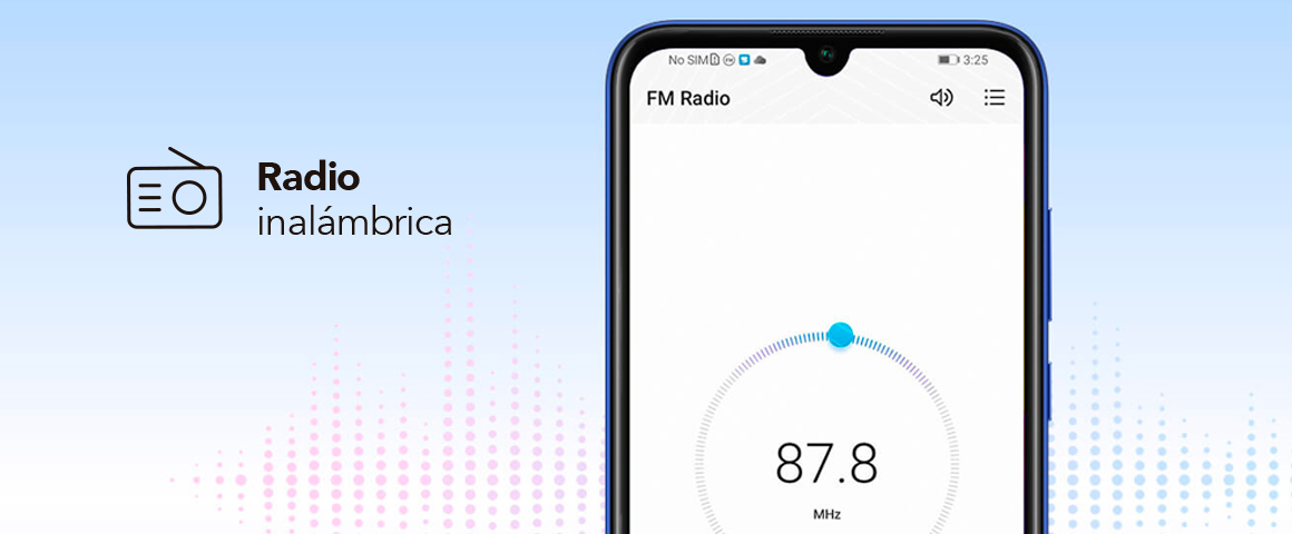 Radio inalámbrica del Honor 8A