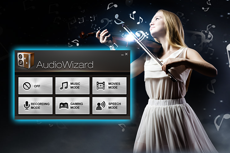 Los Serie X de ASUS tiene incorporados cinco modoa de audio para que disfrutes hasta el mínimo detalle del contenido multimedia.